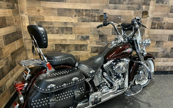 2011 Harley-Davidson® Heritage Softail® Classic Two-Tone Merlot Sunglo/Vivid Black FLSTC