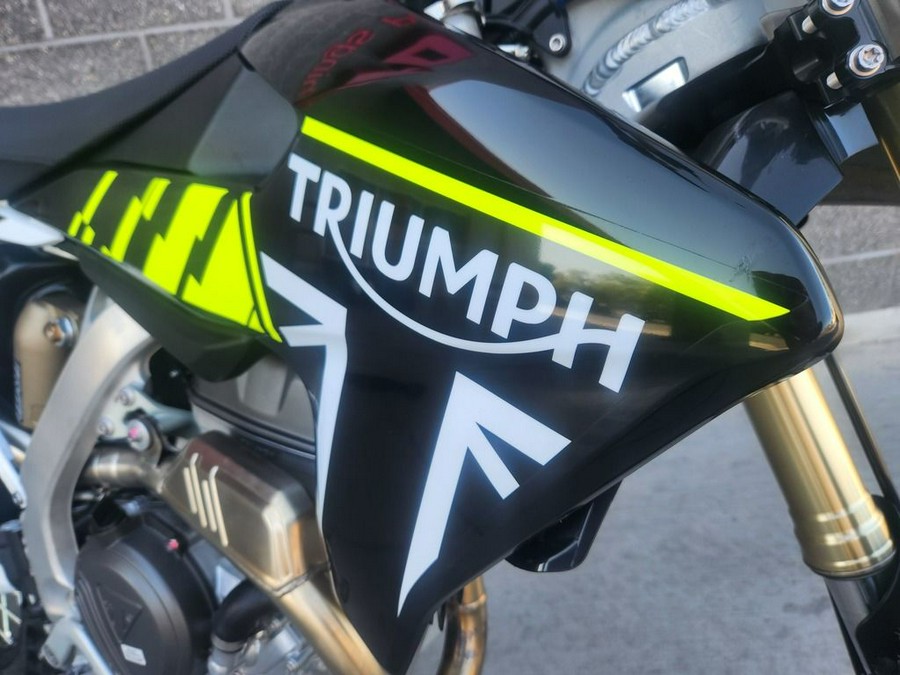 2024 Triumph TF 250-X Racing/Yellow/Black/White