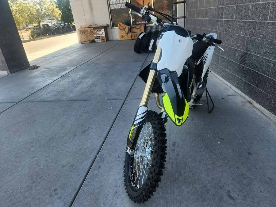 2024 Triumph TF 250-X Racing/Yellow/Black/White