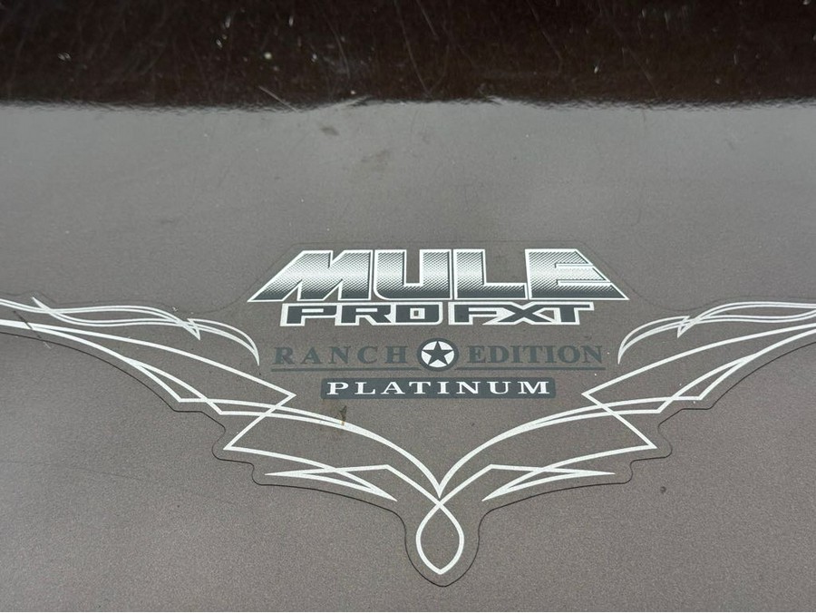 2022 Kawasaki Mule PRO-FXT Ranch Edition