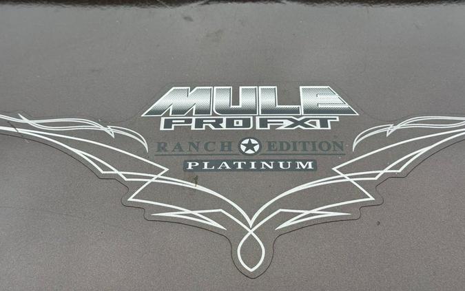 2022 Kawasaki Mule PRO-FXT Ranch Edition