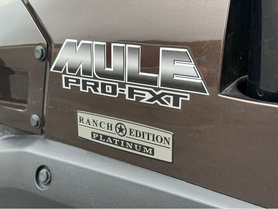2022 Kawasaki Mule PRO-FXT Ranch Edition
