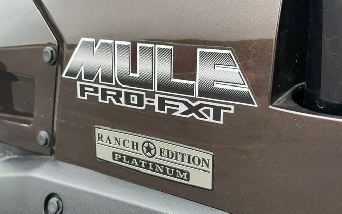 2022 Kawasaki Mule PRO-FXT Ranch Edition