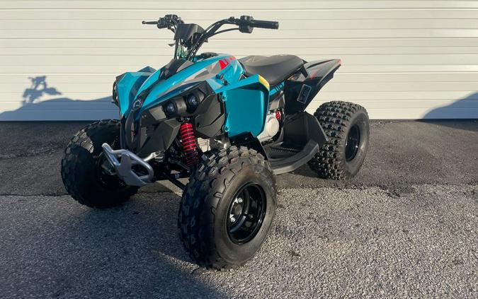 2024 Can-Am Renegade 110 EFI Gray & Yellow / Blue & Black