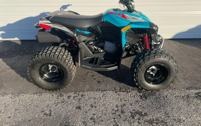 2024 Can-Am Renegade 110 EFI Gray & Yellow / Blue & Black