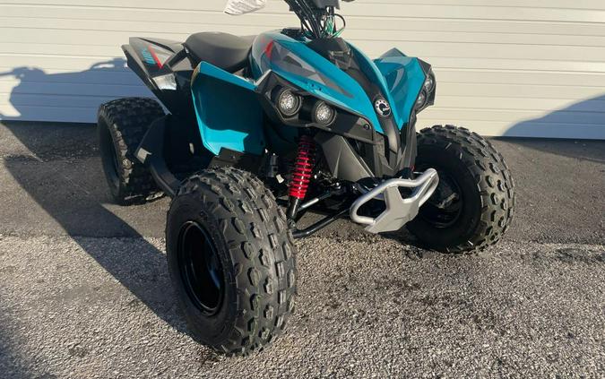 2024 Can-Am Renegade 110 EFI Gray & Yellow / Blue & Black