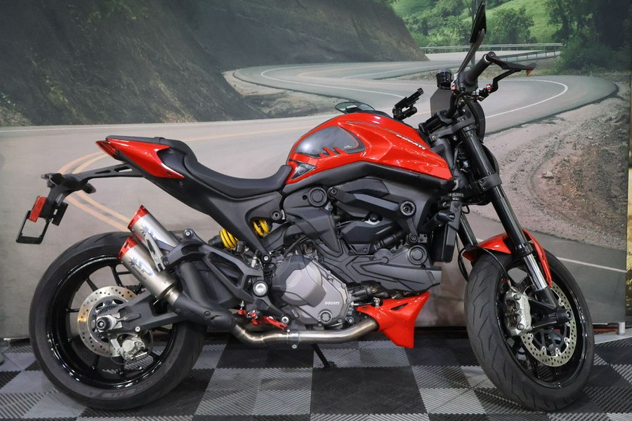 2023 Ducati Monster + Ducati Red