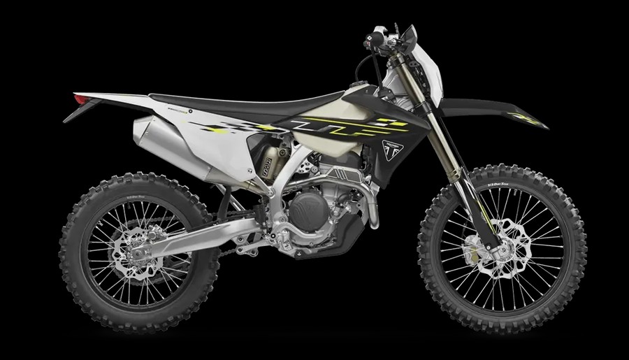 2026 Triumph TF 250-E WHITE