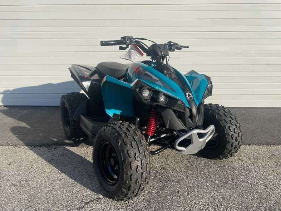 2024 Can-Am Renegade 70 EFI Gray & Yellow / Blue & Black