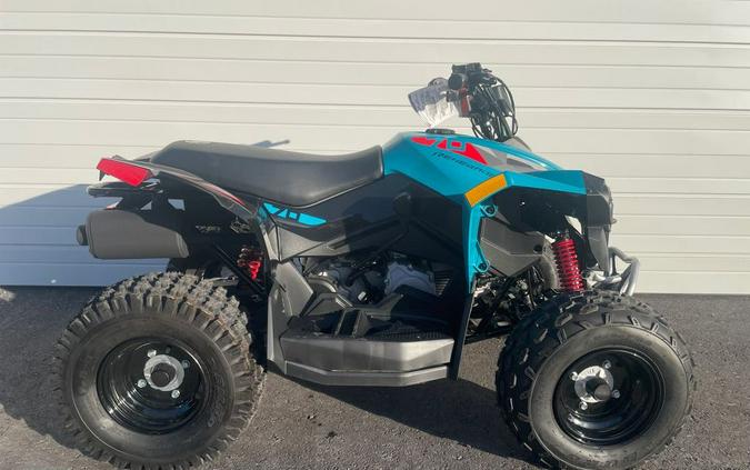 2024 Can-Am Renegade 70 EFI Gray & Yellow / Blue & Black