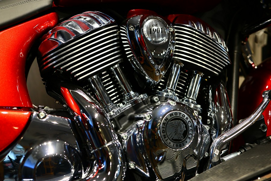 2026 Indian Motorcycle CHIEFTAIN LIMITED SUNSET RED METALLIC 49ST