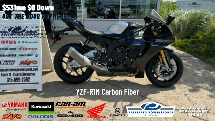 2024 Yamaha YZF-R1M Carbon Fiber