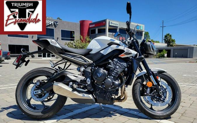 2025 Triumph Street Triple 765 R Pure White