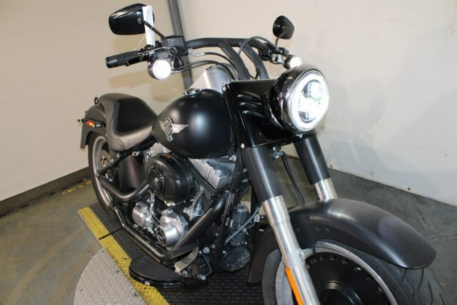 Used 2015 Harley-Davidson Fat Boy Lo Motorcycle For Sale In Miami, Florida