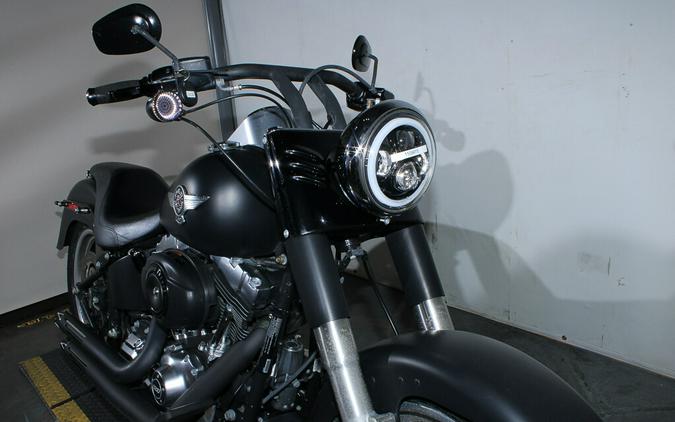 Used 2015 Harley-Davidson Fat Boy Lo Motorcycle For Sale In Miami, Florida