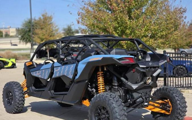 2026 Can-Am® Maverick X3 MAX RS Turbo Scandi Blue & Orange Crush