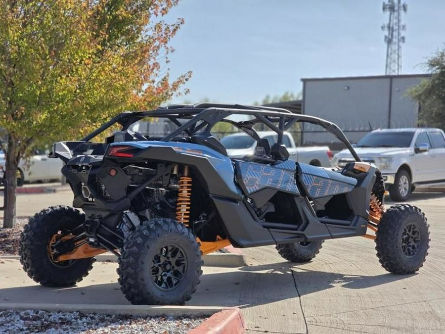 2026 Can-Am® Maverick X3 MAX RS Turbo Scandi Blue & Orange Crush