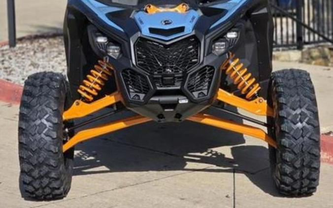 2026 Can-Am® Maverick X3 MAX RS Turbo Scandi Blue & Orange Crush