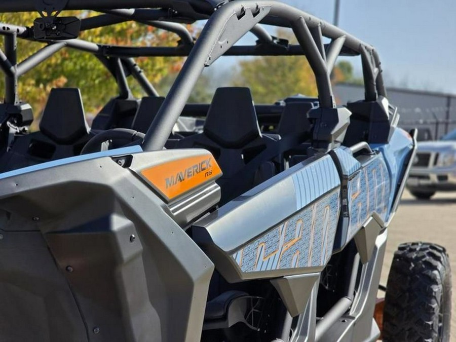 2026 Can-Am® Maverick X3 MAX RS Turbo Scandi Blue & Orange Crush