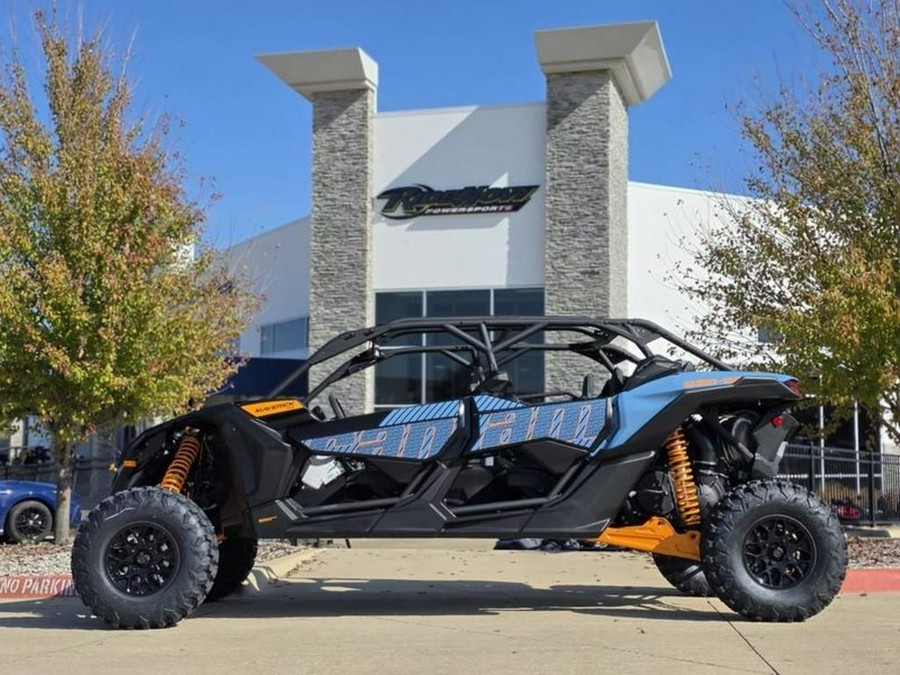 2026 Can-Am® Maverick X3 MAX RS Turbo Scandi Blue & Orange Crush
