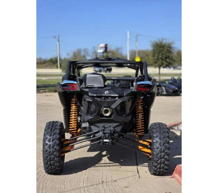 2026 Can-Am® Maverick X3 MAX RS Turbo Scandi Blue & Orange Crush