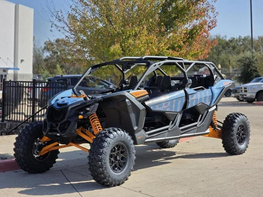 2026 Can-Am® Maverick X3 MAX RS Turbo Scandi Blue & Orange Crush