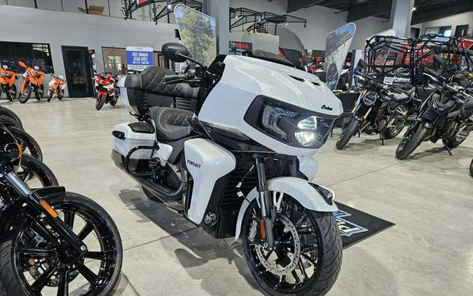 2026 Indian Pursuit Dark Horse 112 Ghost White Metallic With