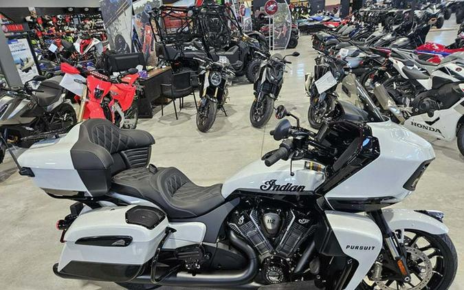 2026 Indian Pursuit Dark Horse 112 Ghost White Metallic With