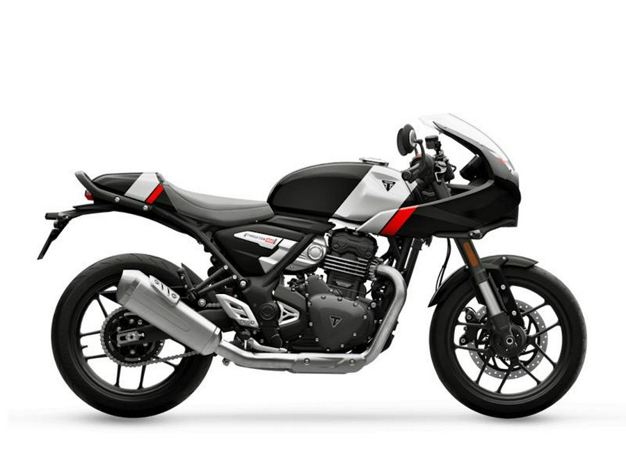 2026 Triumph Thruxton 400 Phantom Black / Aluminium Silver