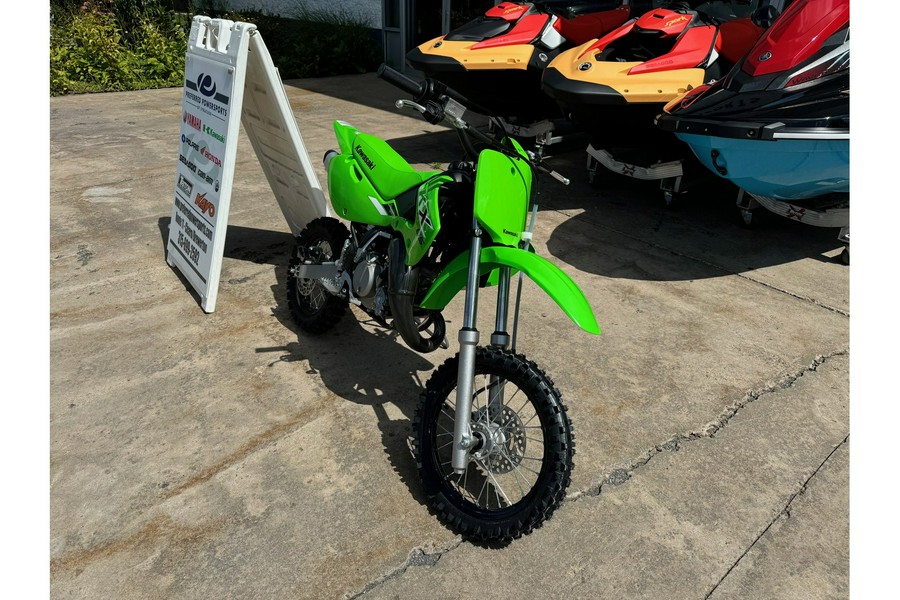 2025 Kawasaki KX 65 Lime Green