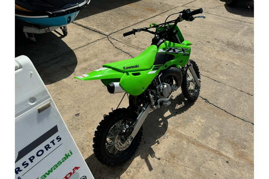 2025 Kawasaki KX 65 Lime Green