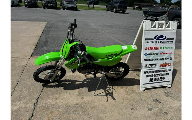 2025 Kawasaki KX 65 Lime Green