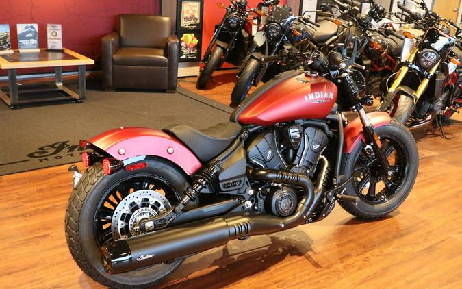 2025 Indian Motorcycle® Scout® Bobber Limited Sunset Red Smoke