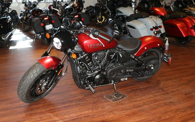 2025 Indian Motorcycle® Scout® Bobber Limited Sunset Red Smoke