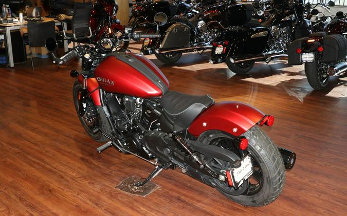 2025 Indian Motorcycle® Scout® Bobber Limited Sunset Red Smoke