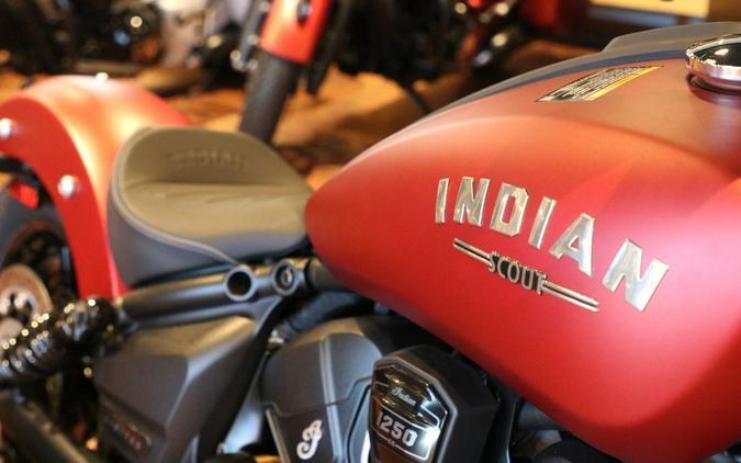 2025 Indian Motorcycle® Scout® Bobber Limited Sunset Red Smoke
