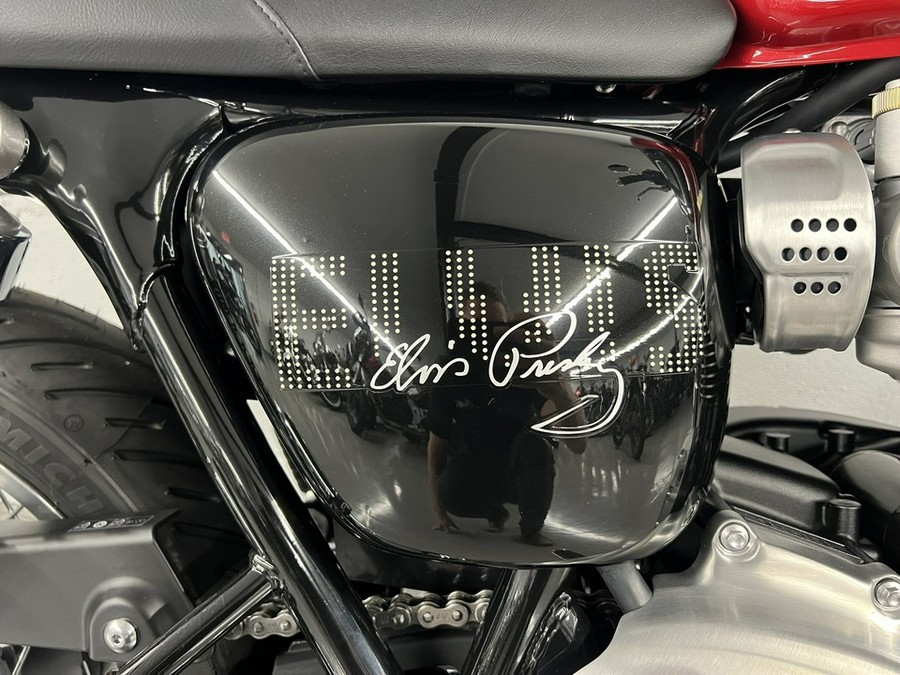 2025 Triumph Bonneville T120 Elvis Presley Limited Edition