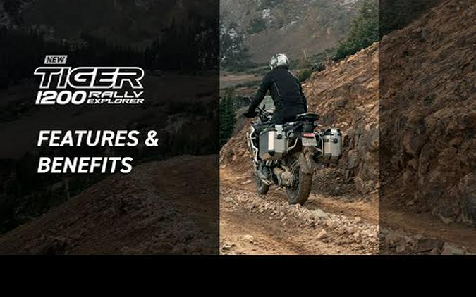 2023 Triumph Tiger 1200 Rally Explorer with APR