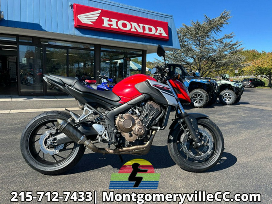 2018 Honda CB650F