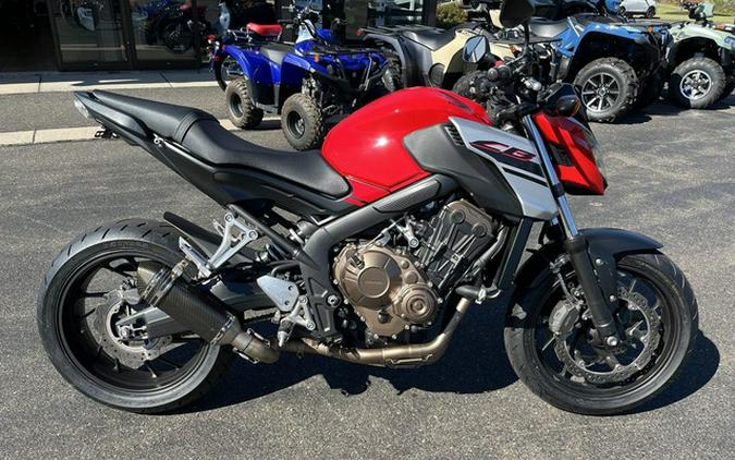 2018 Honda CB650F