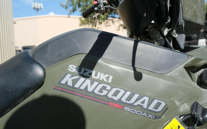 2022 SUZUKI KINGQUAD 500AXI POWER STEERING