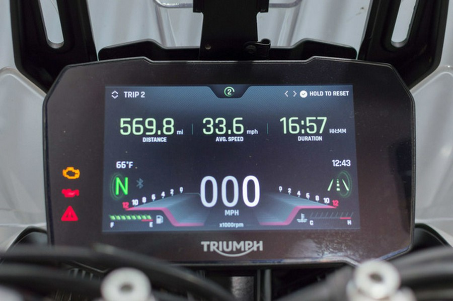 2022 Triumph Tiger 900 Rally Pro Pure White