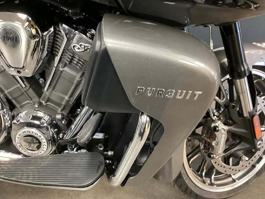 2024 Indian Motorcycle® Pursuit® Limited® with PowerBand Audio Package Titanium/Black Metallic