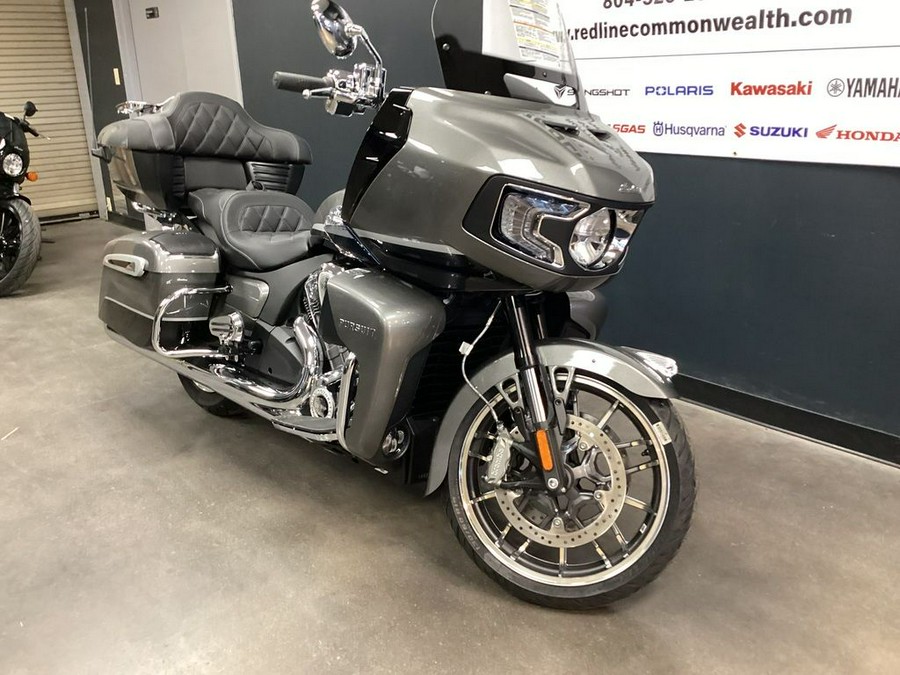 2024 Indian Motorcycle® Pursuit® Limited® with PowerBand Audio Package Titanium/Black Metallic