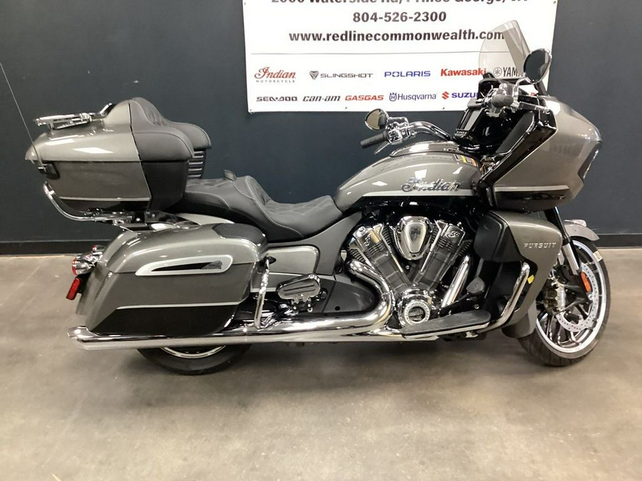 2024 Indian Motorcycle® Pursuit® Limited® with PowerBand Audio Package Titanium/Black Metallic