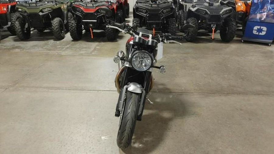 2024 Triumph Speed Twin 1200 Carnival RedStorm Grey