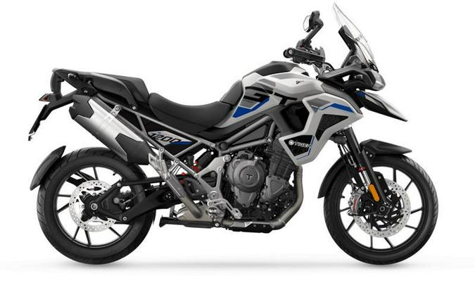2026 Triumph Tiger 1200 Alpine Edition Satin crystal white