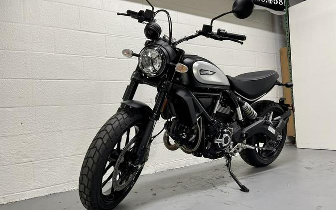 2023 Ducati Scrambler Icon Dark Matt Black