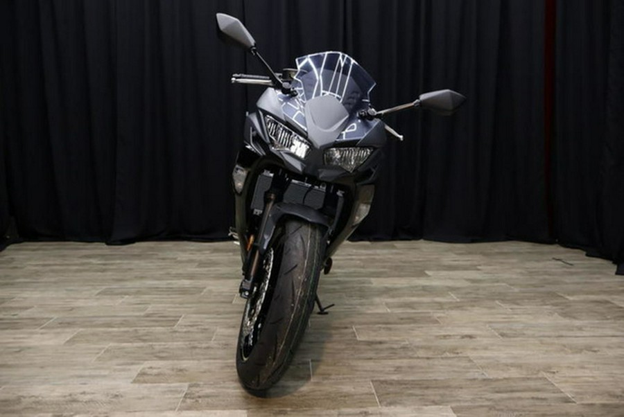 2024 Kawasaki Ninja 650 Metallic Matte Dark GrayMetallic Spark