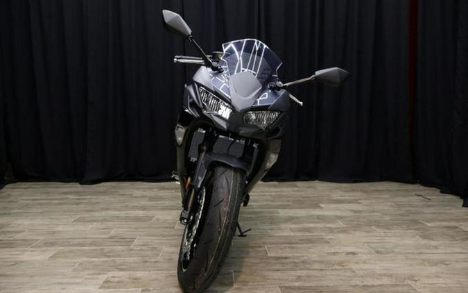 2024 Kawasaki Ninja 650 Metallic Matte Dark GrayMetallic Spark